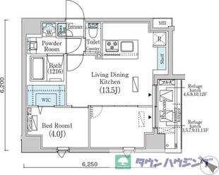 フルハウス赤羽の物件間取画像